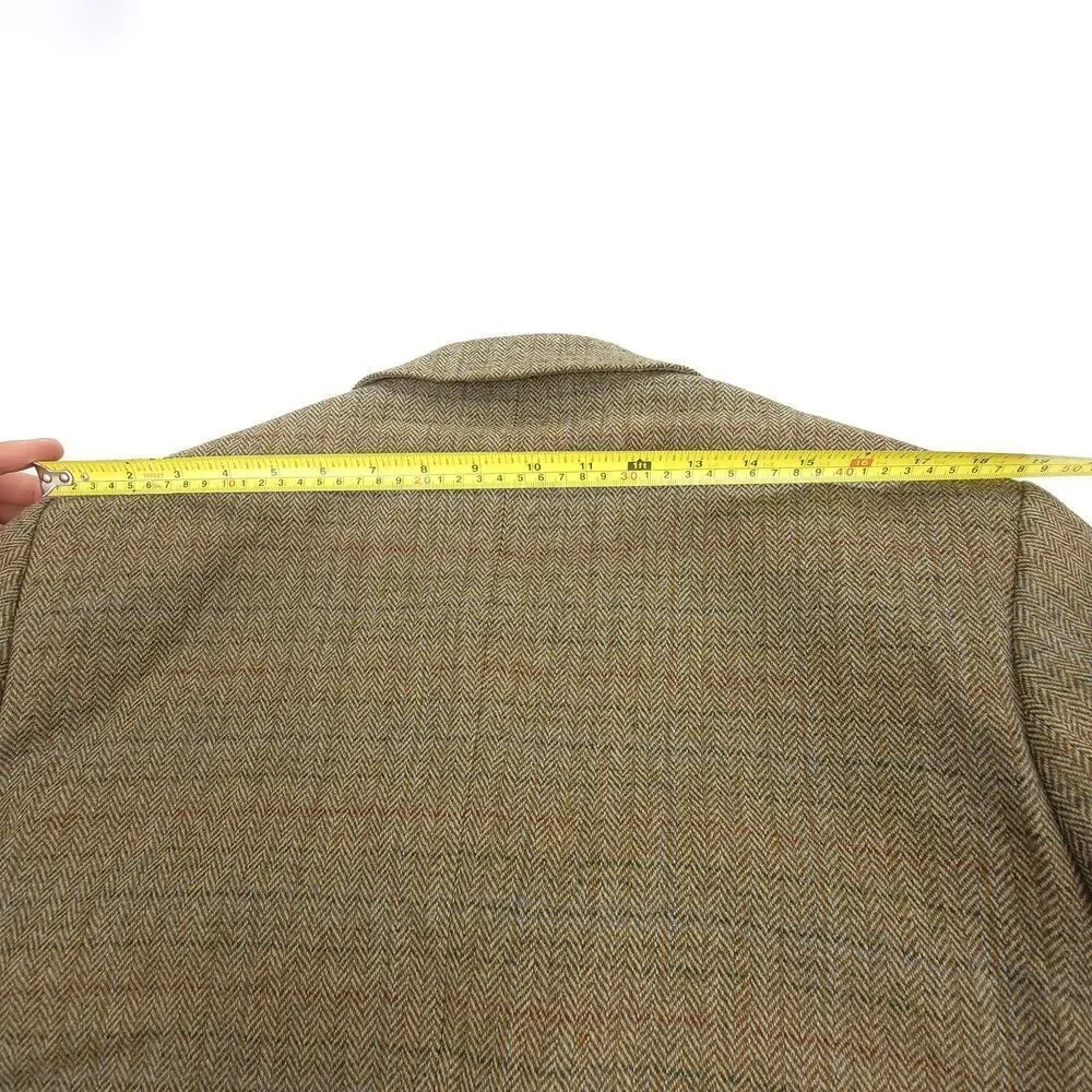 NEW Alexandre London Savile Row New Wool Tailored 2 Button Blazer Old Money 40S